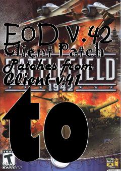 Box art for EoD v.42 Client Patch Patches from Client v.41 to