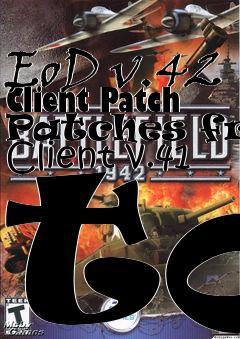 Box art for EoD v.42 Client Patch Patches from Client v.41 to