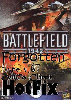 Box art for Forgotten Hope v.67 - v.67a Client HotFix