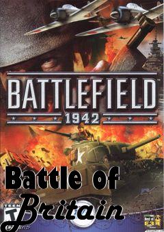 Box art for Battle of Britain