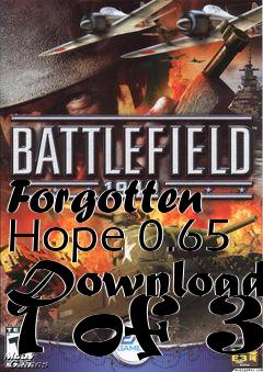 Box art for Forgotten Hope 0.65 Download 1 of 3