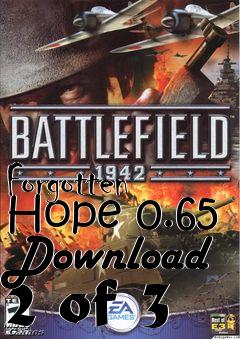 Box art for Forgotten Hope 0.65 Download 2 of 3