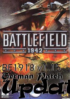 Box art for BF1918 v1.15 German Patch Update