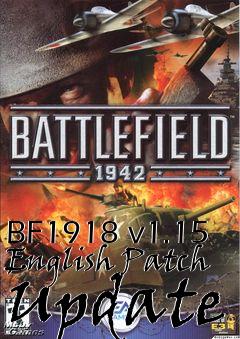 Box art for BF1918 v1.15 English Patch Update