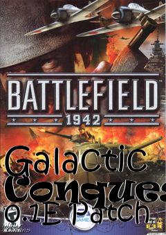 Box art for Galactic Conquest 0.1E Patch