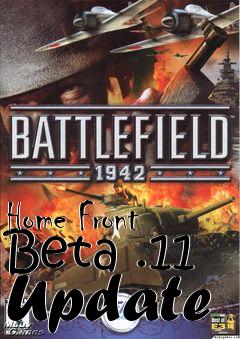 Box art for Home Front Beta .11 Update