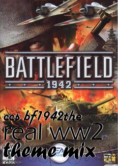 Box art for ccs bf1942the real ww2 theme mix