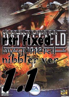 Box art for desert combat rtr fixed by general nibbler ver 1.1