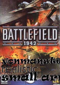 Box art for vonmansteins realistic small arms