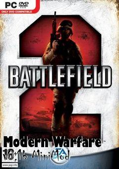 Box art for Modern Warfare v0.1b MiniMod