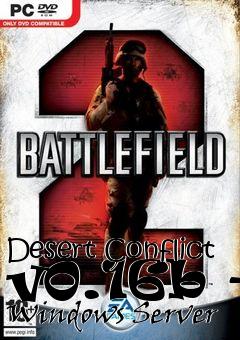 Box art for Desert Conflict v0.16b - Windows Server