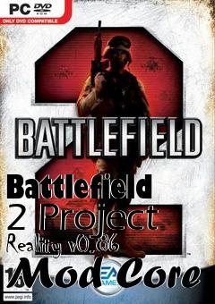 Box art for Battlefield 2 Project Reality v0.86 Mod Core