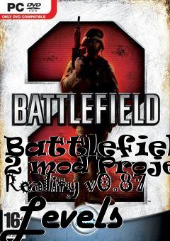 Box art for Battlefield 2 mod Project Reality v0.87 Levels