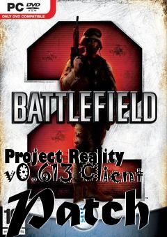 Box art for Project Reality v0.613 Client Patch