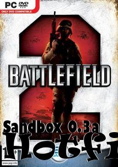 Box art for Sandbox 0.3a Hotfix