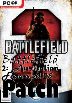 Box art for Battlefield 2: Australian Forces v0.25 Patch