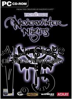 Box art for AL1: Siege of Shadowdale 1.5
