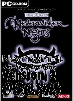 Box art for Neverwinter Nights Anphillia Version 2 030818