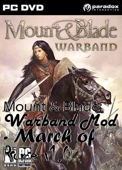 Box art for Mount & Blade: Warband Mod - March of Rome v1.0