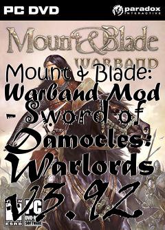 Box art for Mount & Blade: Warband Mod - Sword of Damocles: Warlords v3.92