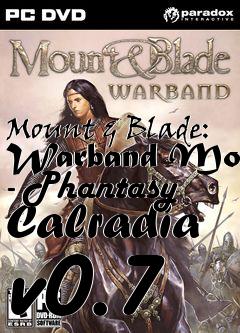 Box art for Mount & Blade: Warband Mod - Phantasy Calradia v0.7