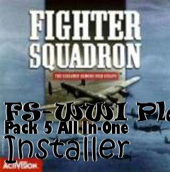 Box art for FS-WWI Plane Pack 5 All-In-One Installer