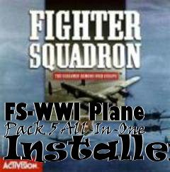 Box art for FS-WWI Plane Pack 5 All-In-One Installer