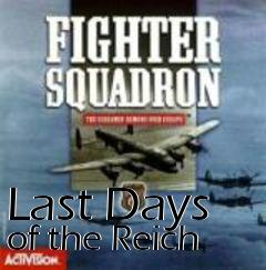 Box art for Last Days of the Reich
