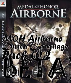 Box art for MOH Airborne Dutch Language Pack (0.2 BETA)