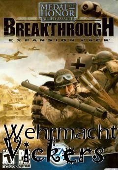 Box art for Wehrmacht Vickers
