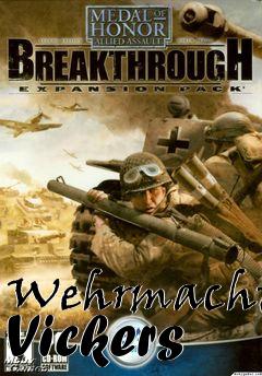 Box art for Wehrmacht Vickers