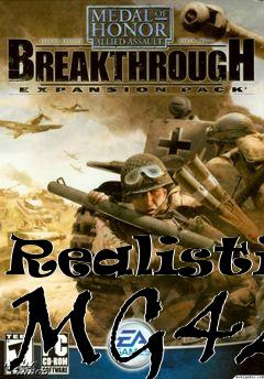 Box art for Realistic MG42