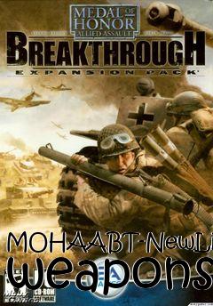 Box art for MOHAABT-NewLight weapons