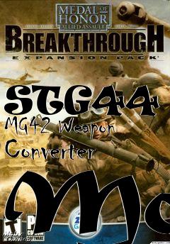 Box art for STG44 to MG42 Weapon Converter Mod