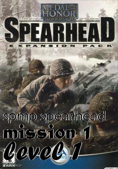 Box art for spmp spearhead mission 1 level 1