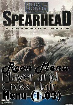 Box art for Rcon Menu Player and Cross Hair Menu (1.03)