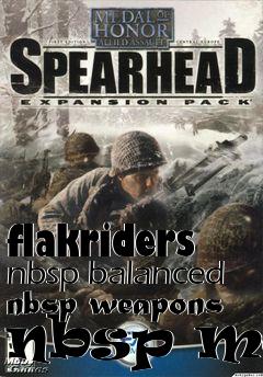 Box art for flakriders nbsp balanced nbsp weapons nbsp mod