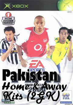 Box art for Pakistan Home & Away Kits (2GK)