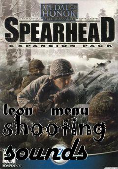 Box art for leon - menu shooting sounds