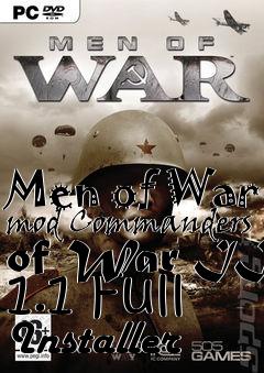 Box art for Men of War mod Commanders of War II 1.1 Full Installer