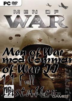 Box art for Men of War mod Commanders of War II 1.1 Full Installer