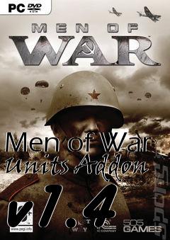 Box art for Men of War Units Addon v1.4