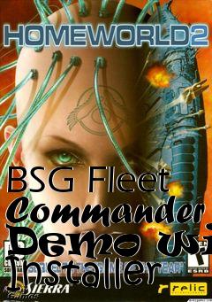 Box art for BSG Fleet Commander Demo with Installer