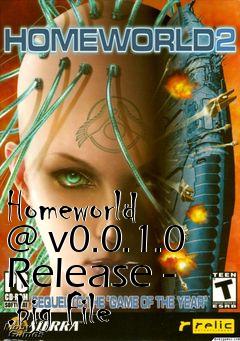 Box art for Homeworld @ v0.0.1.0 Release - .big File