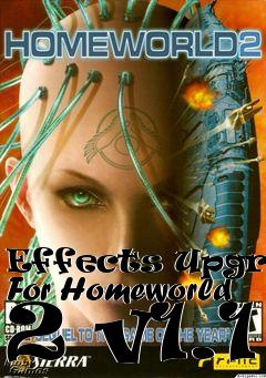 Box art for Effects Upgrade For Homeworld 2 v1.1