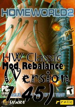 Box art for HW Classic Mod Rebalance (Version 1.45)