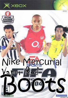 Box art for Nike Mercurial Vapor Red Boots