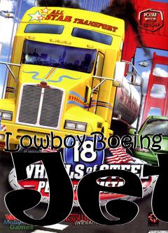 Box art for Lowboy Boeing Jet