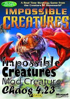 Box art for Impossible Creatures Mod Creature Chaos 4.23