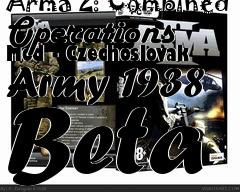 Box art for Arma 2: Combined Operations Mod - Czechoslovak Army 1938 Beta